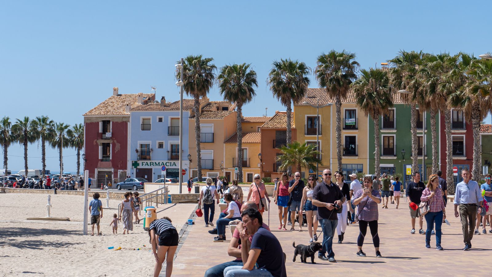 Imatge d'arxiu a la Vila Joiosa