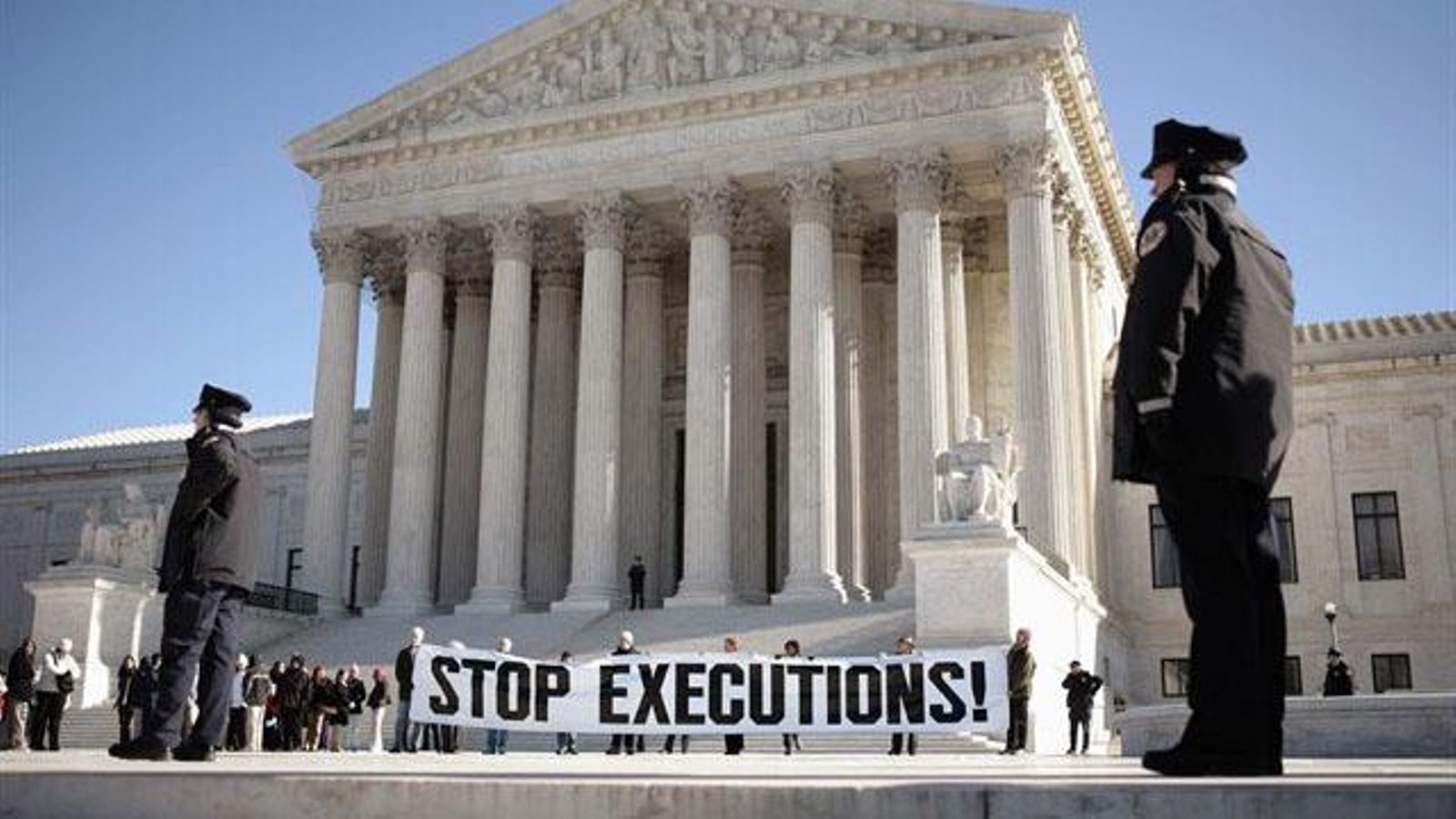 Protesta contra la pena de mort