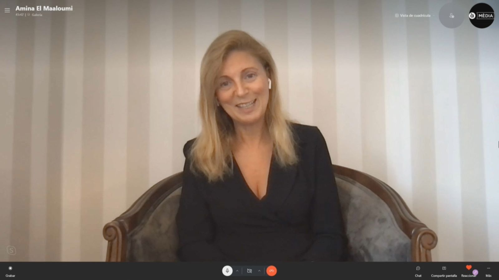 L'alcaldessa de Castelló, Amparo Marco, intervé des de Madrid a Les notícies del Matí