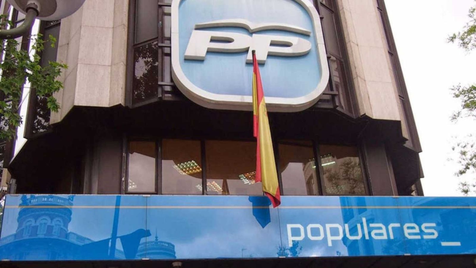 Seu del PP al carrer Gènova de Madrid