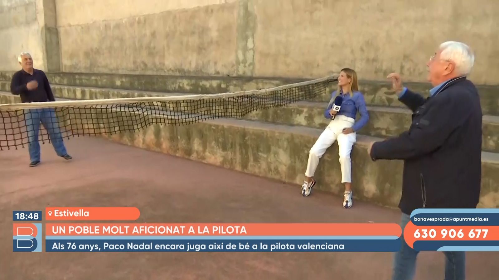 08.11.2022 | Paco Nadal, un pilotari a Estivella