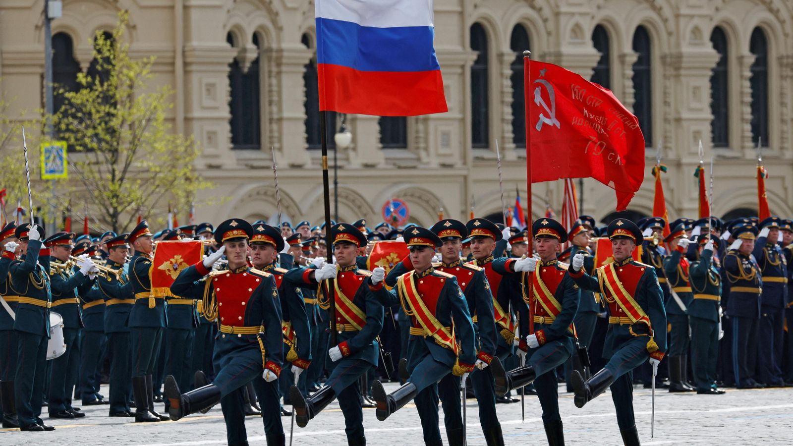 Desfilada militar en el 77 aniversari de la victòria sobre l'Alemanya nazi en la Segona Guerra Mundial, en la Plaça Roja en el centre de Moscou, Rússia / Desfilada militar en el 77 aniversari de la victòria sobre l'Alemanya nazi en la Segona Guerra Mundial, en la Plaça Roja en el centre de Moscou, Rússia