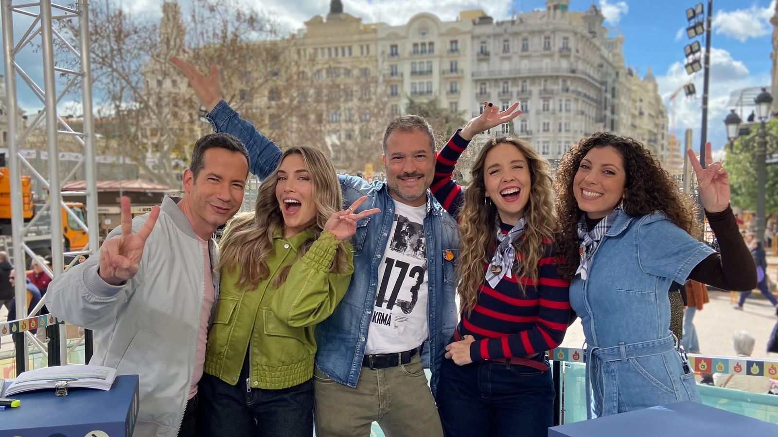 L'equip del programa Fas festa s'encarrega de les retransmissions més festives