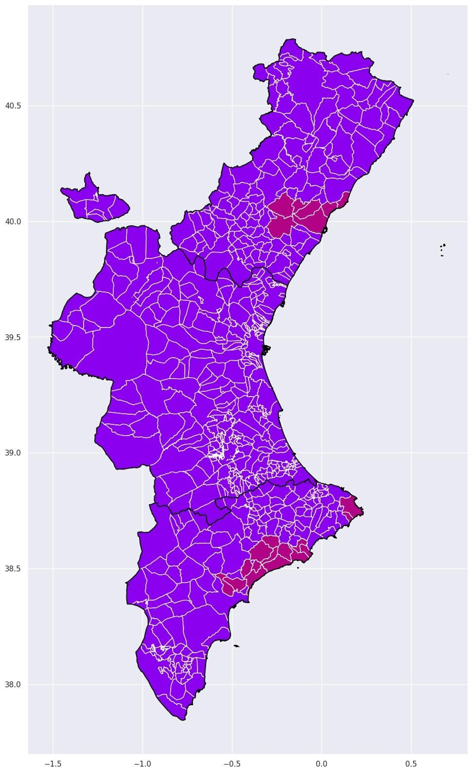 Municipis amb nits tropicals i equatorials, dissabte 18 de juny