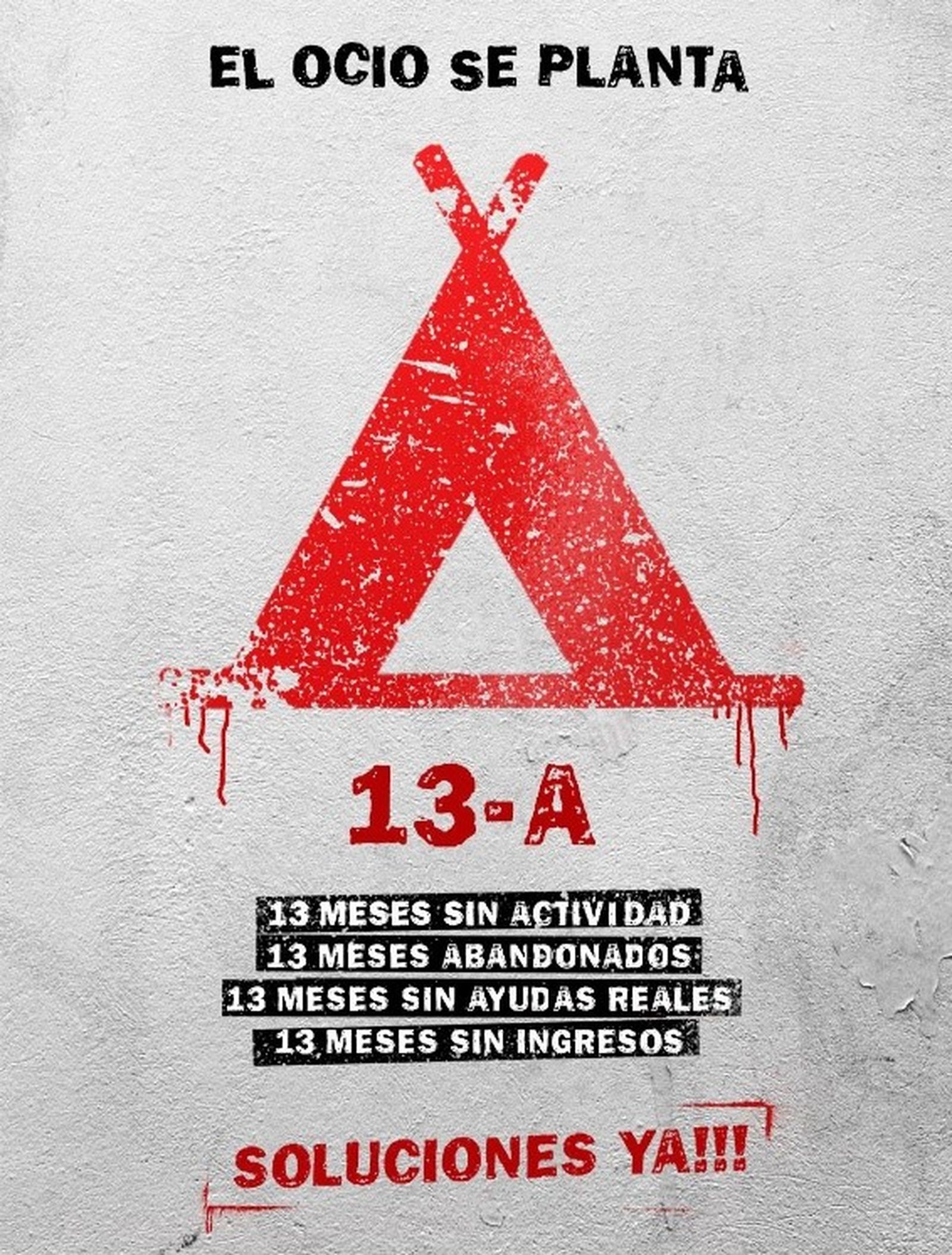 Protesta del sector de l'oci