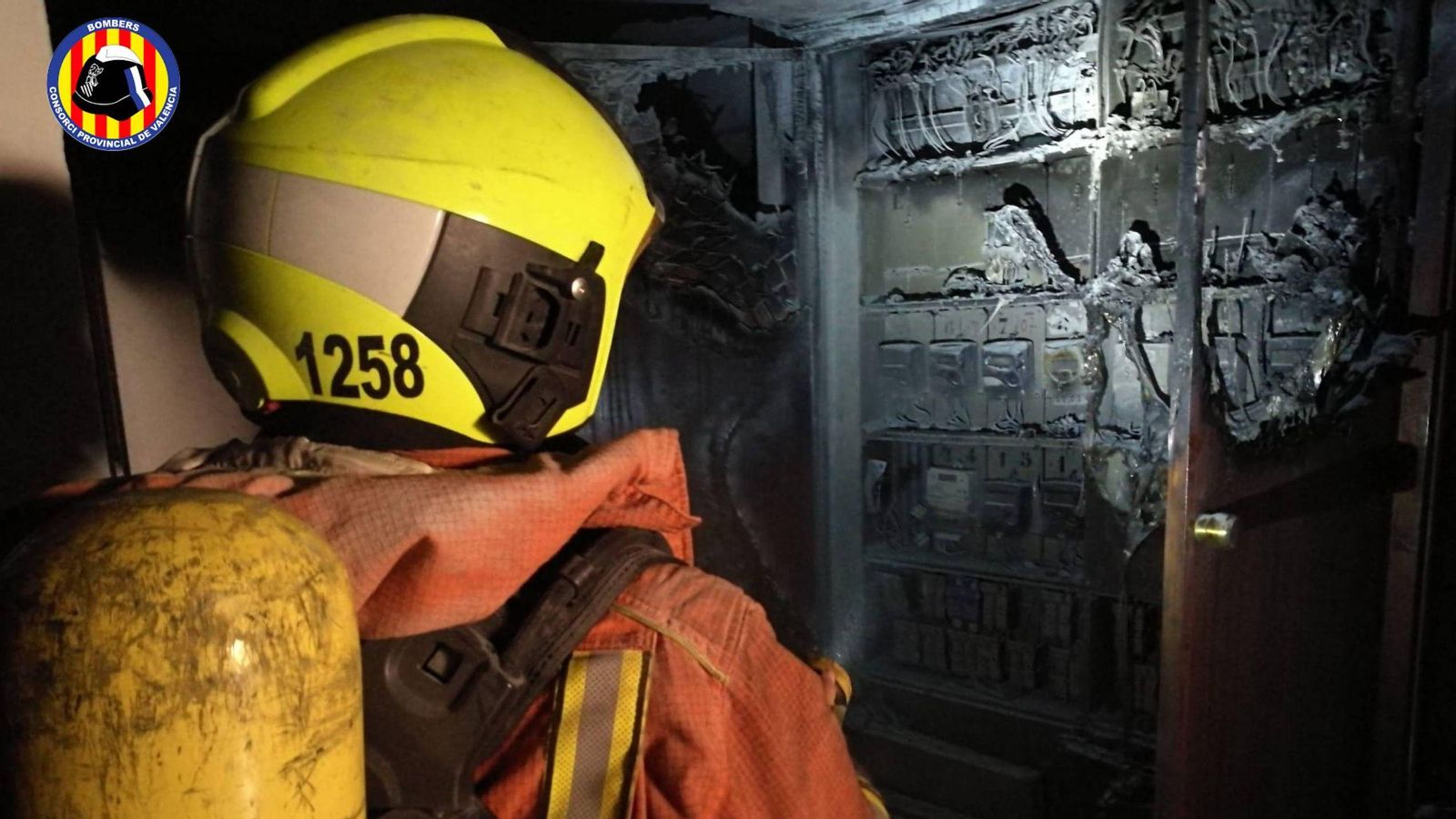 Els contadors incendiats