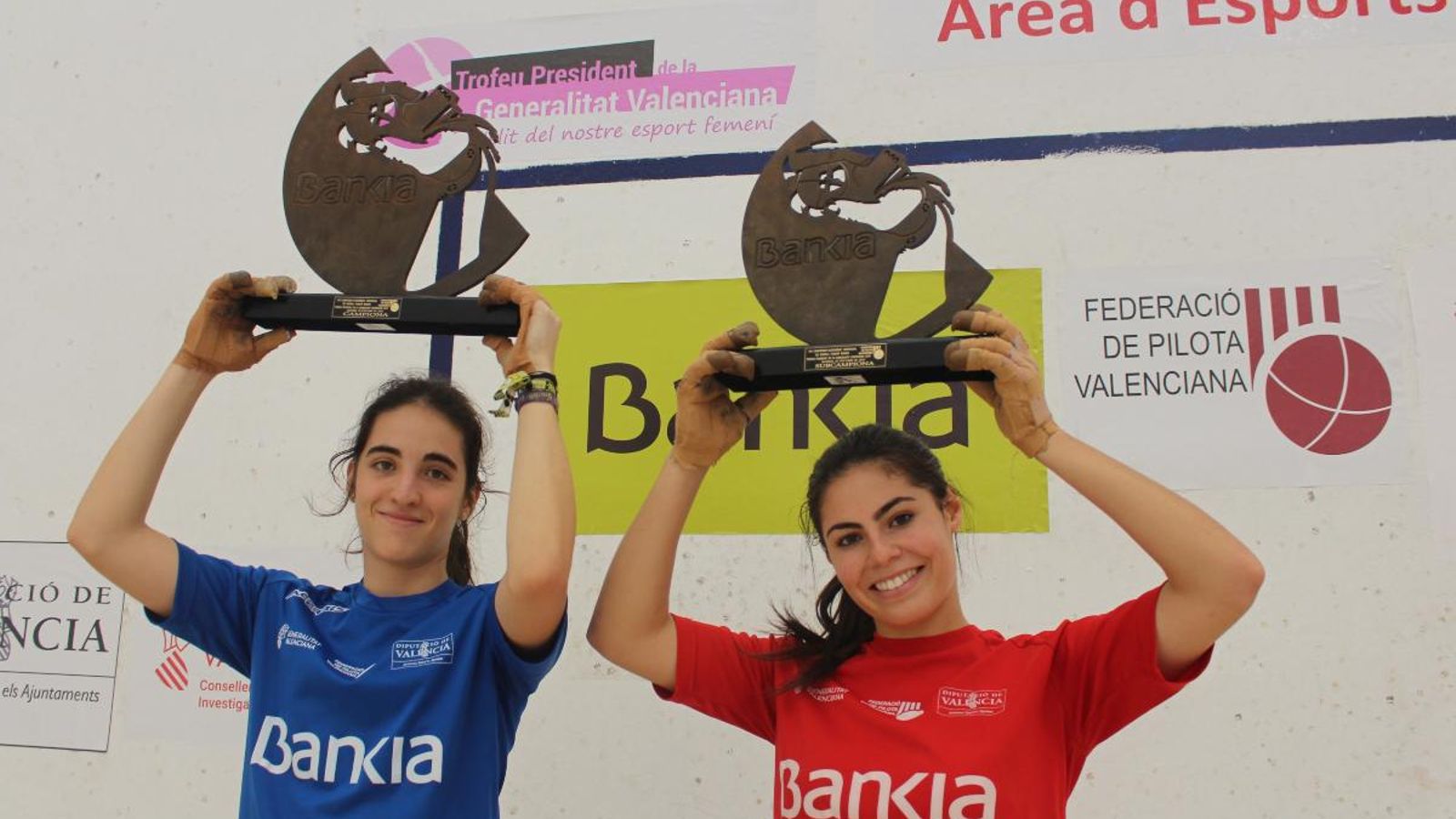 Victòria Díez, nova campiona de raspall