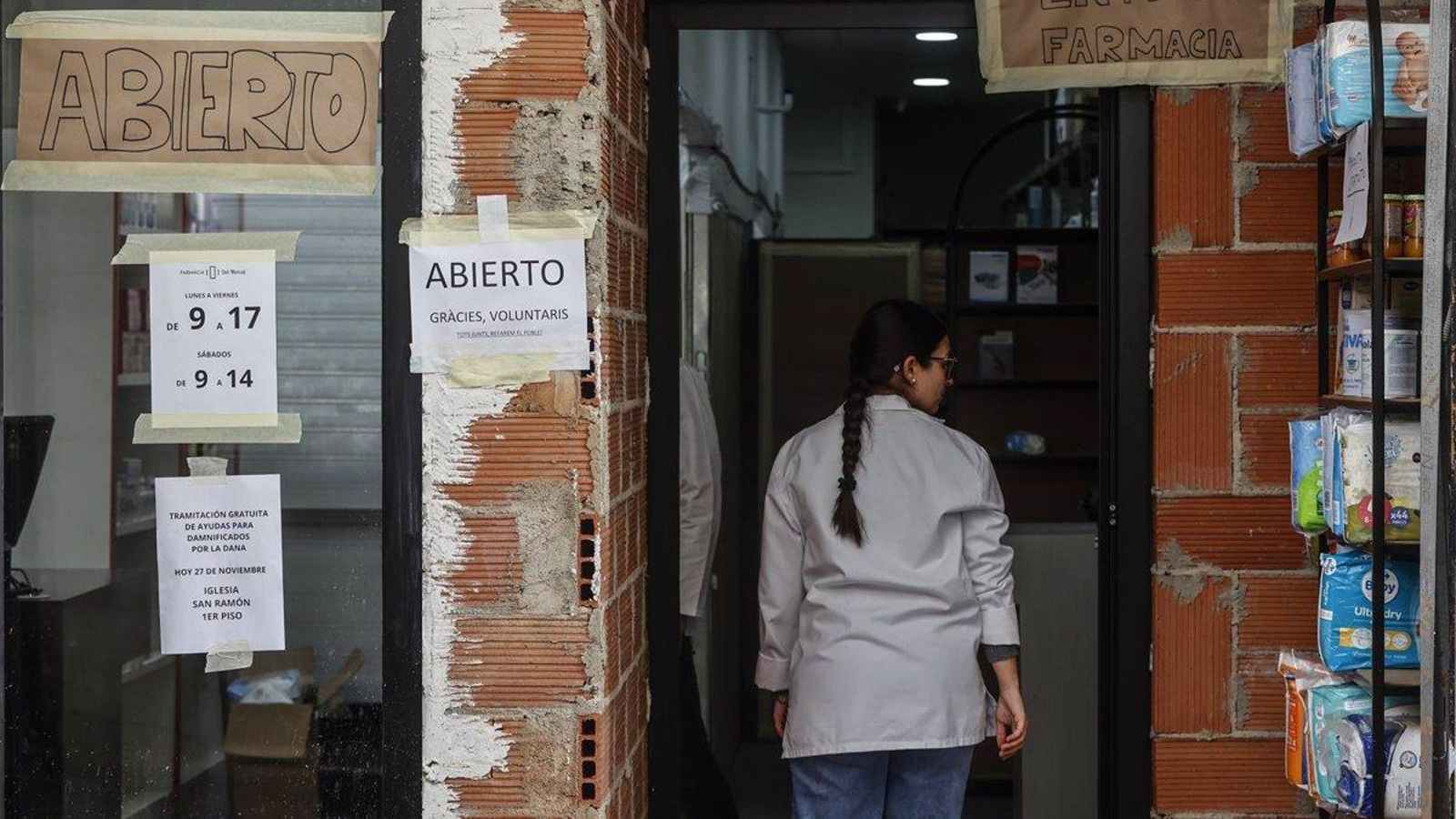 Comerç afectat per la DANA a Paiporta