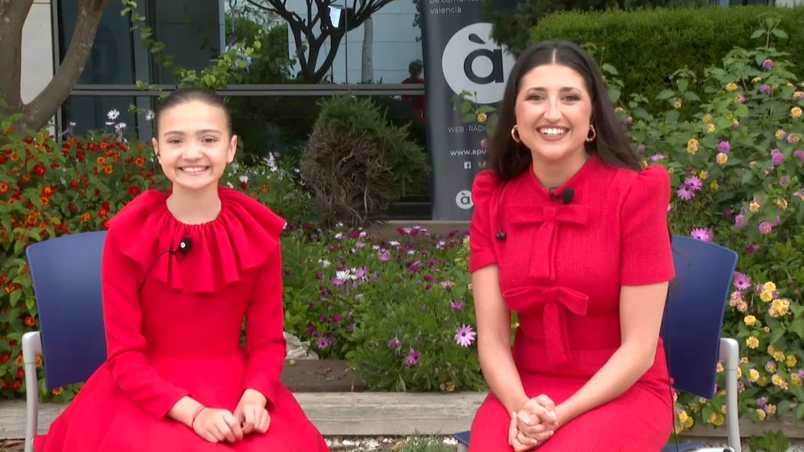 L'entrevista d'Adriana Vico i Valentina Tárraga, belleses del foc d'Alacant