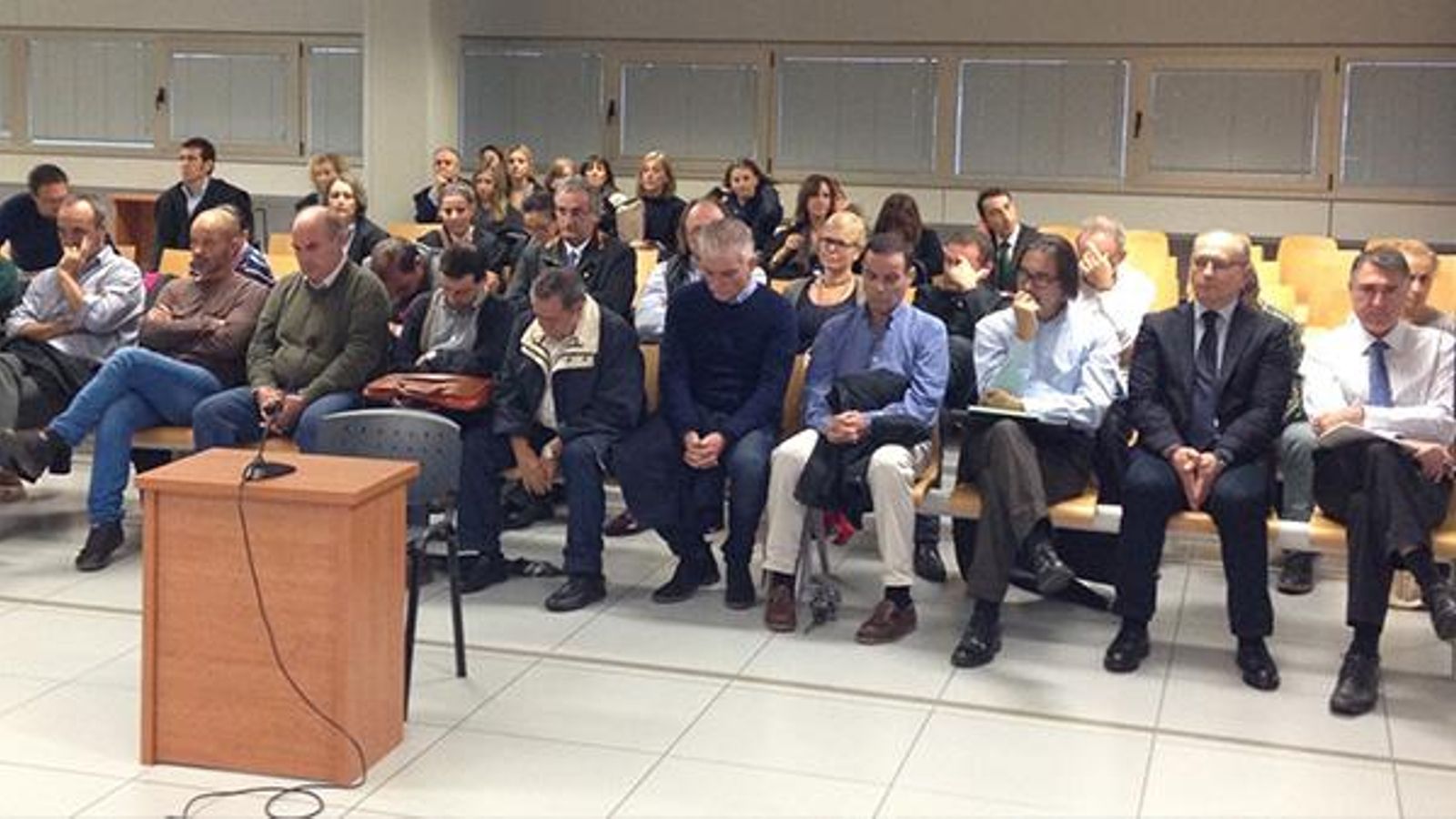 Processats pel cas Emarsa en una vista judicial