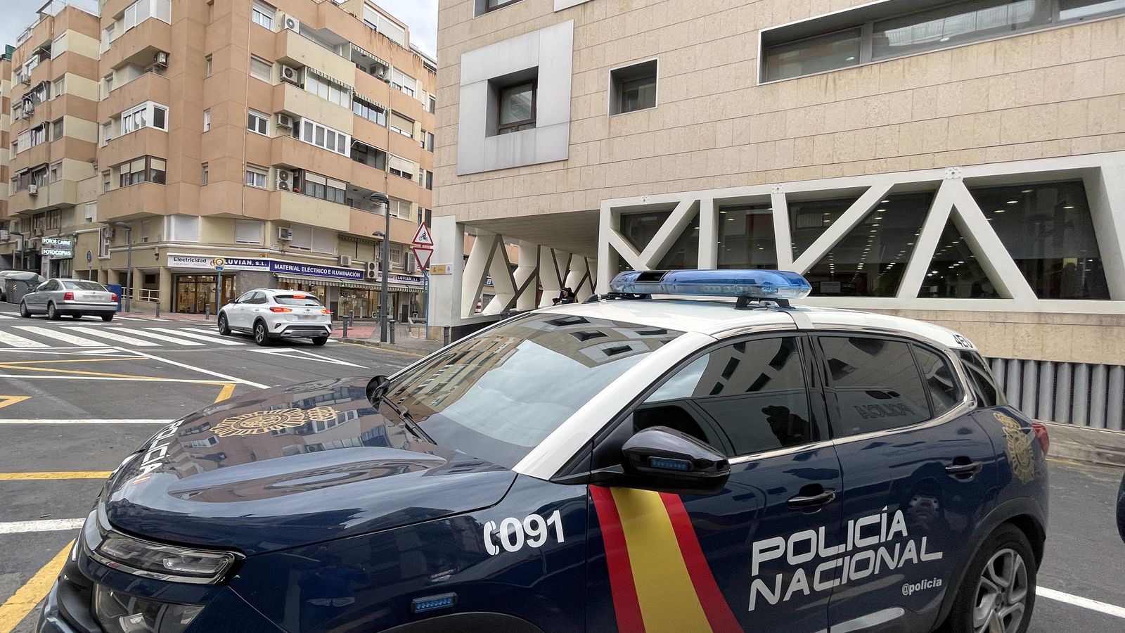 Vehicle de la Policia Nacional Vehicle de la Policia Nacional
