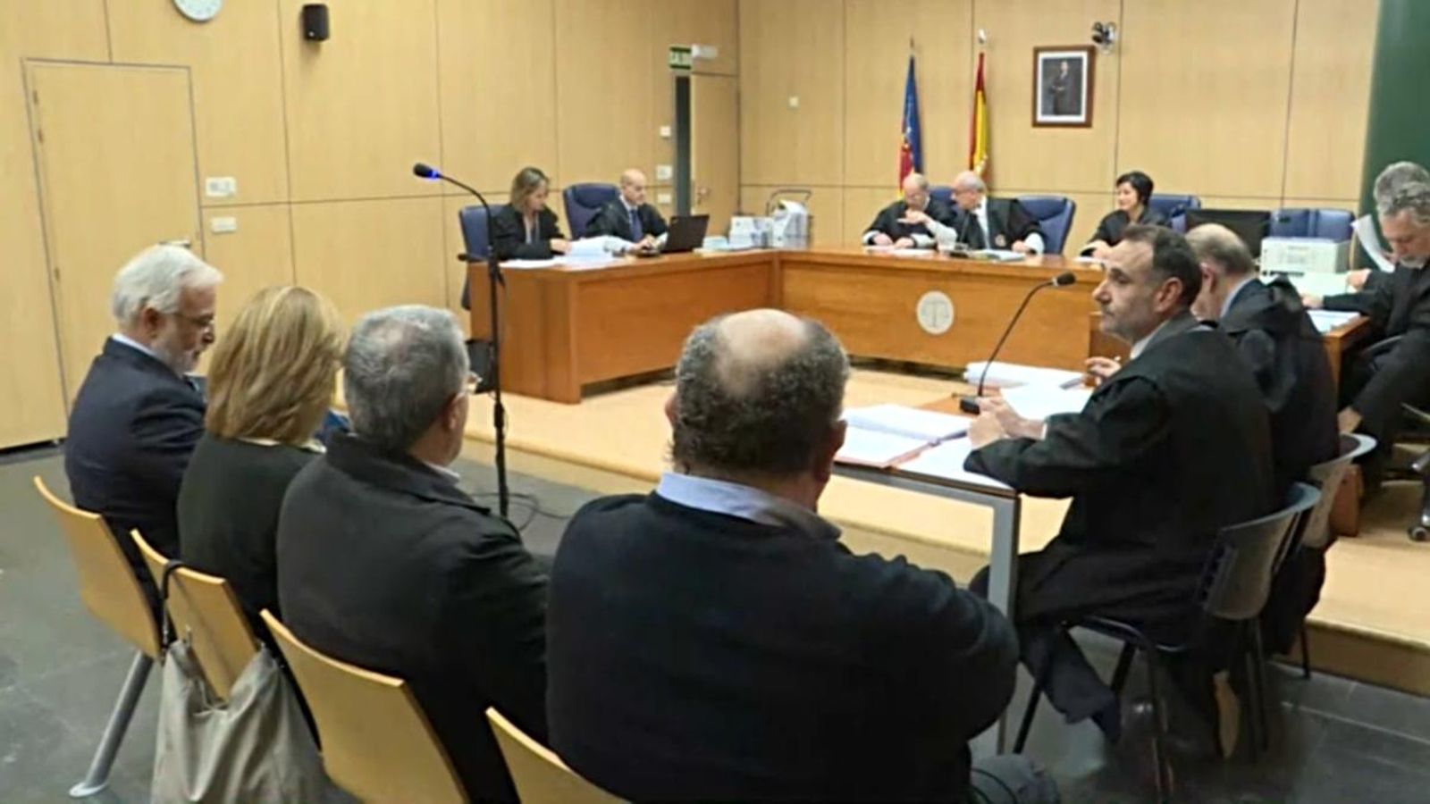 Imatge de la primera jornada del juí, celebrat este matí