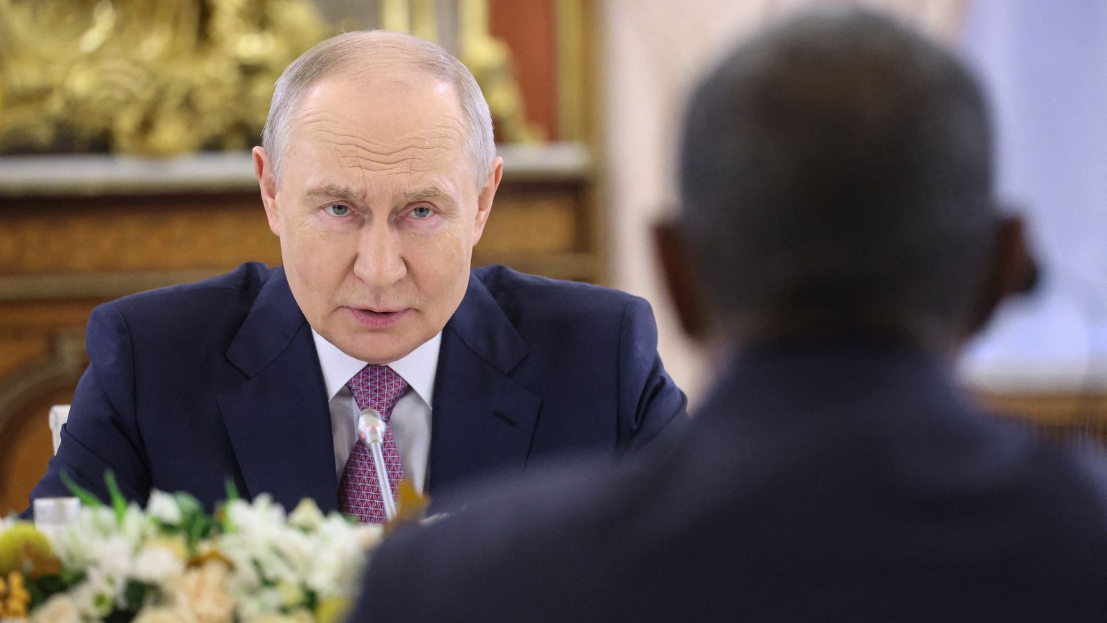 Valdimir Putin en la Cimera Rússia-Àfrica celebrada a Moscou este divendres