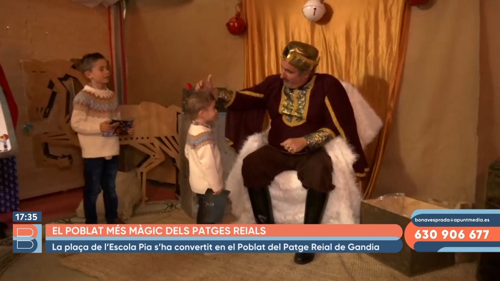 29.12.2022 | El poblat més màgic dels patges reials