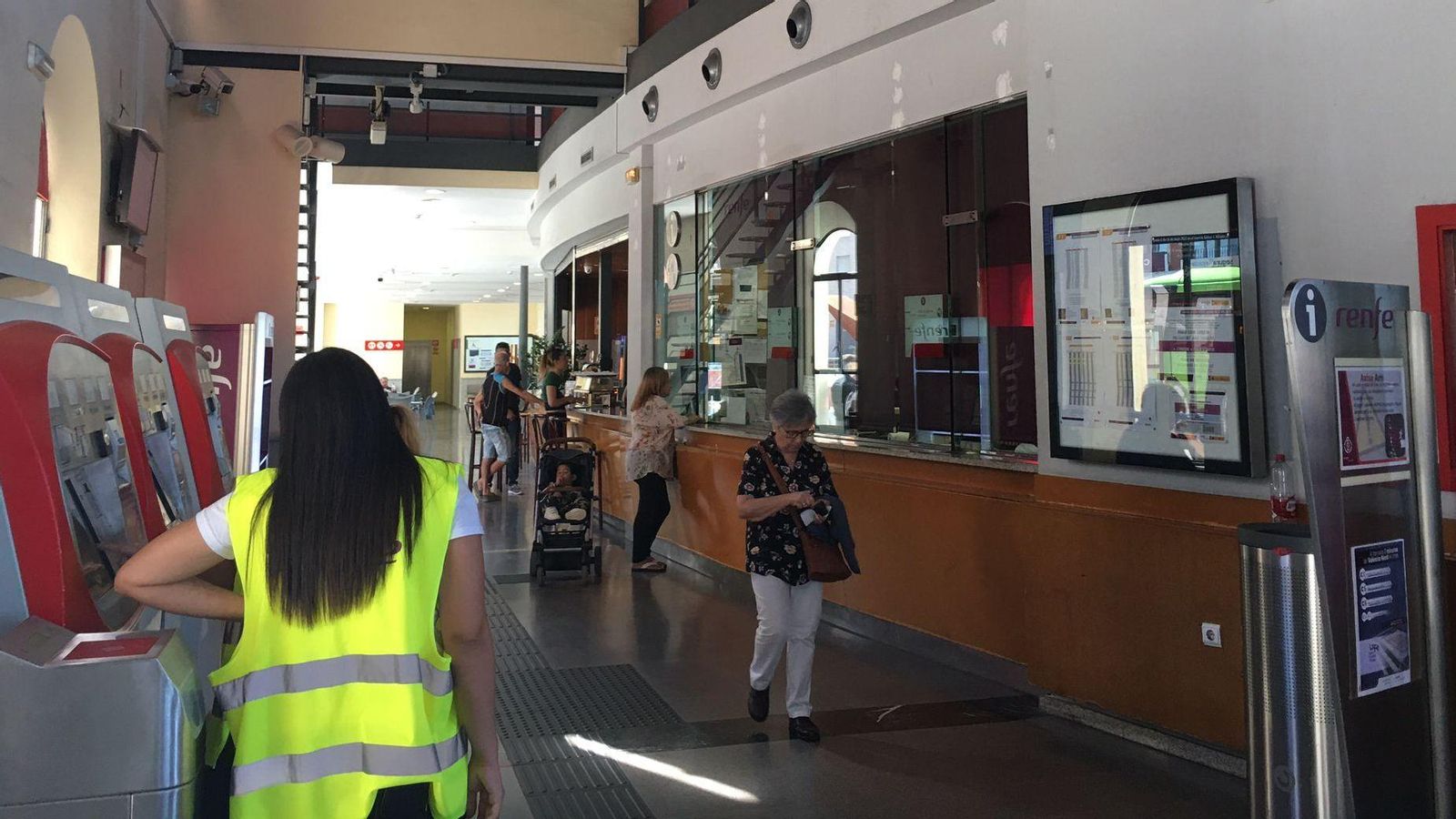 L'estació de Renfe de Xàtiva en una imatge d'arxiu