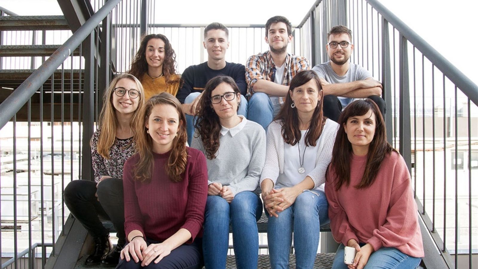 Investigadors de l'ERI Biotecmed, en el Departament de Biologia Cel·lular de la Universitat de València