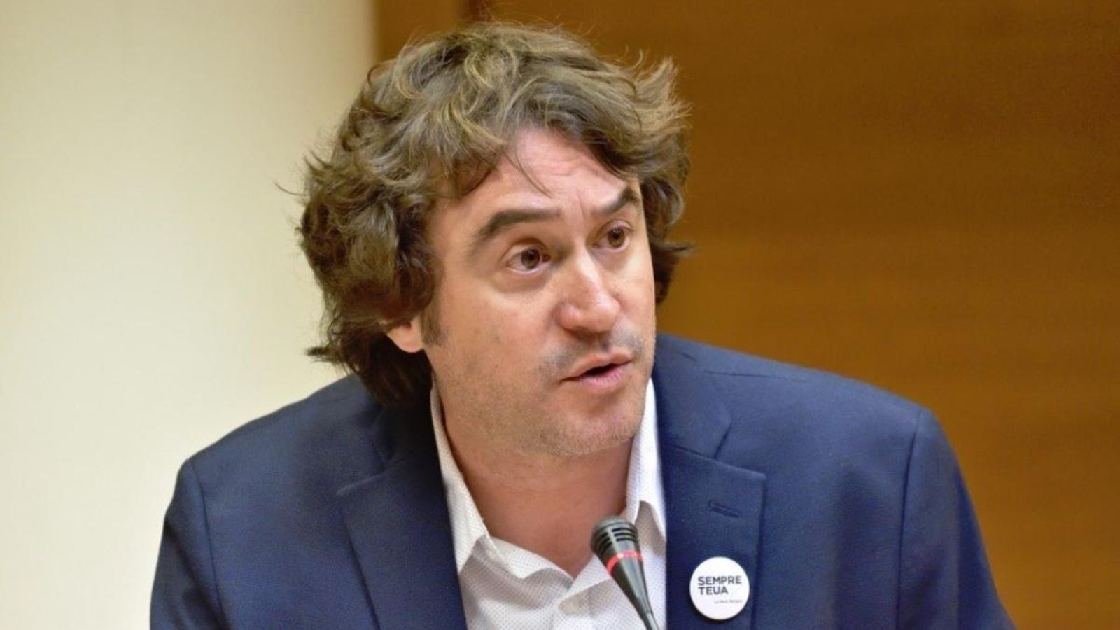 Rubén Trenzano durant una compareixença, en una imatge d'arxiu