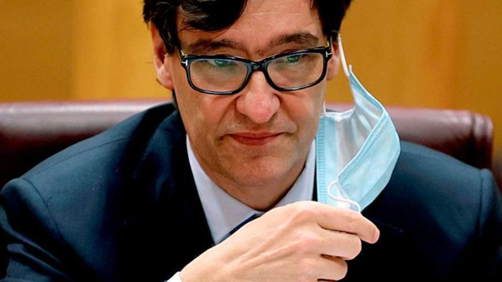 Imatge d'arxiu del ministre de Sanitat, Salvador Illa