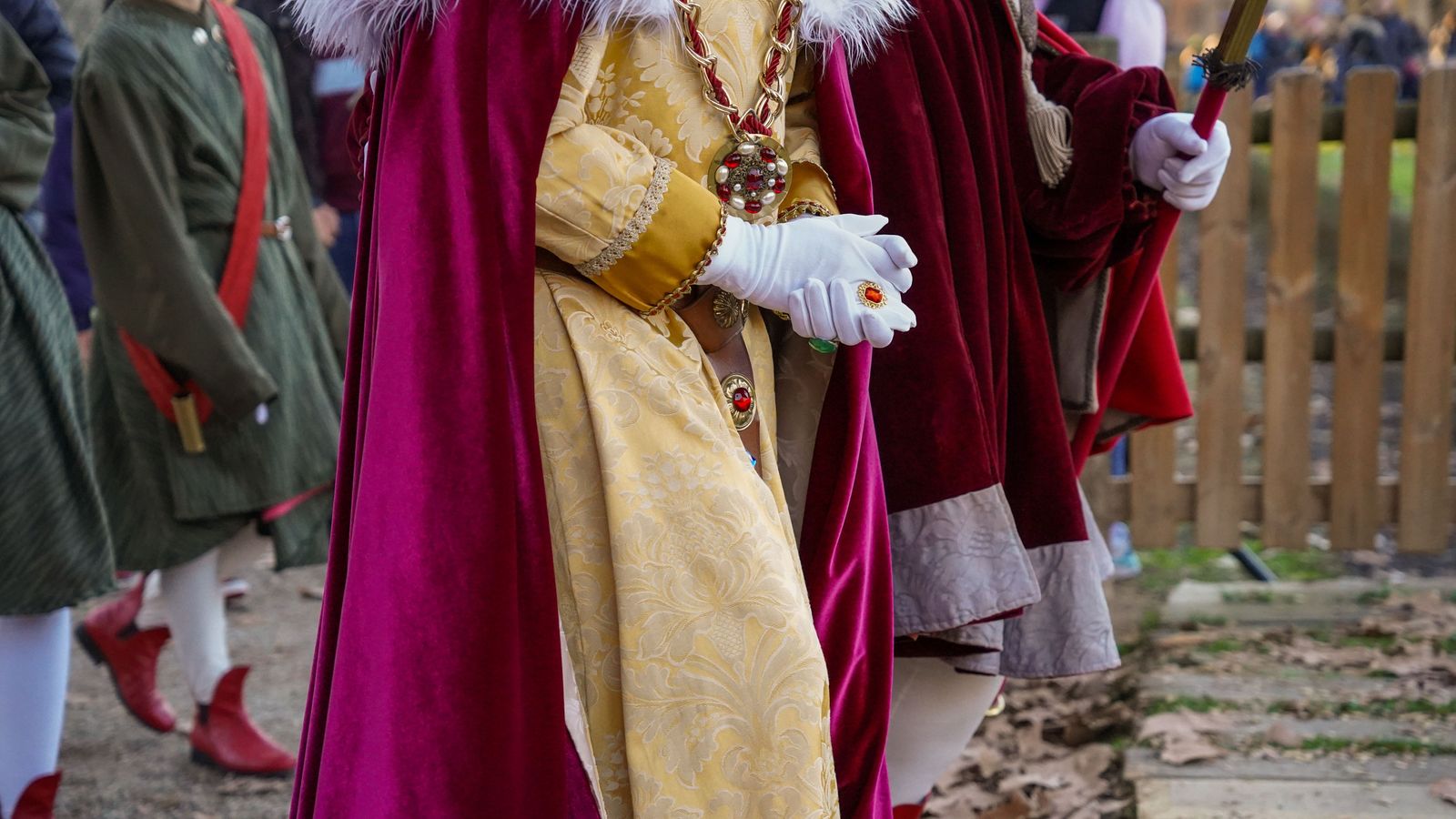 Imatge d'arxiu d'una cavalcada