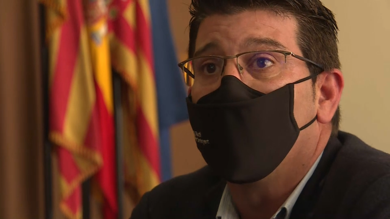 L'expresident de la Diputació de València, Jorge Rodríguez, en l'entrevista amb À Punt