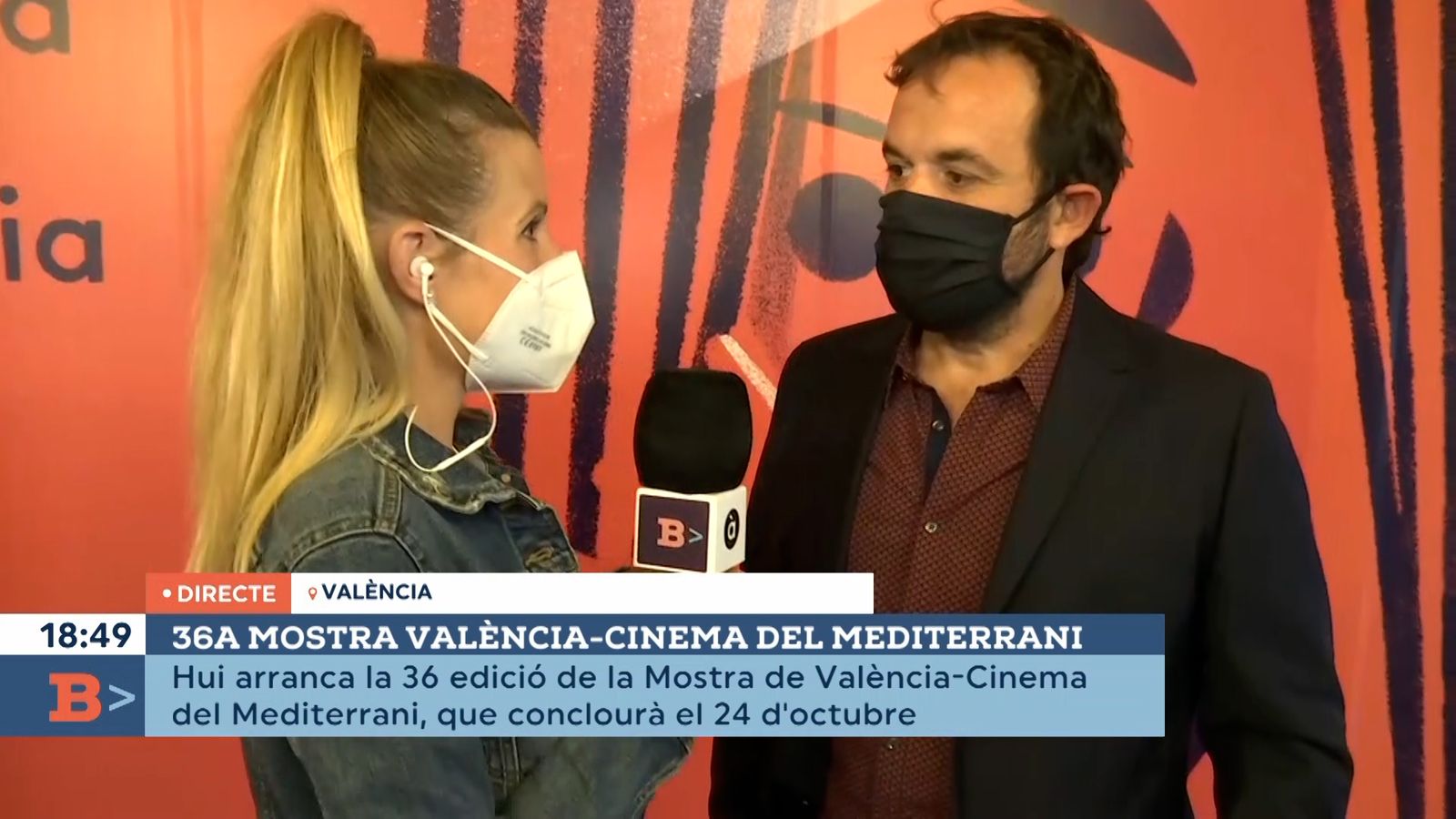15.10.2021 | Presents a l’inauguració de la Mostra de València-Cinema del Mediterrani