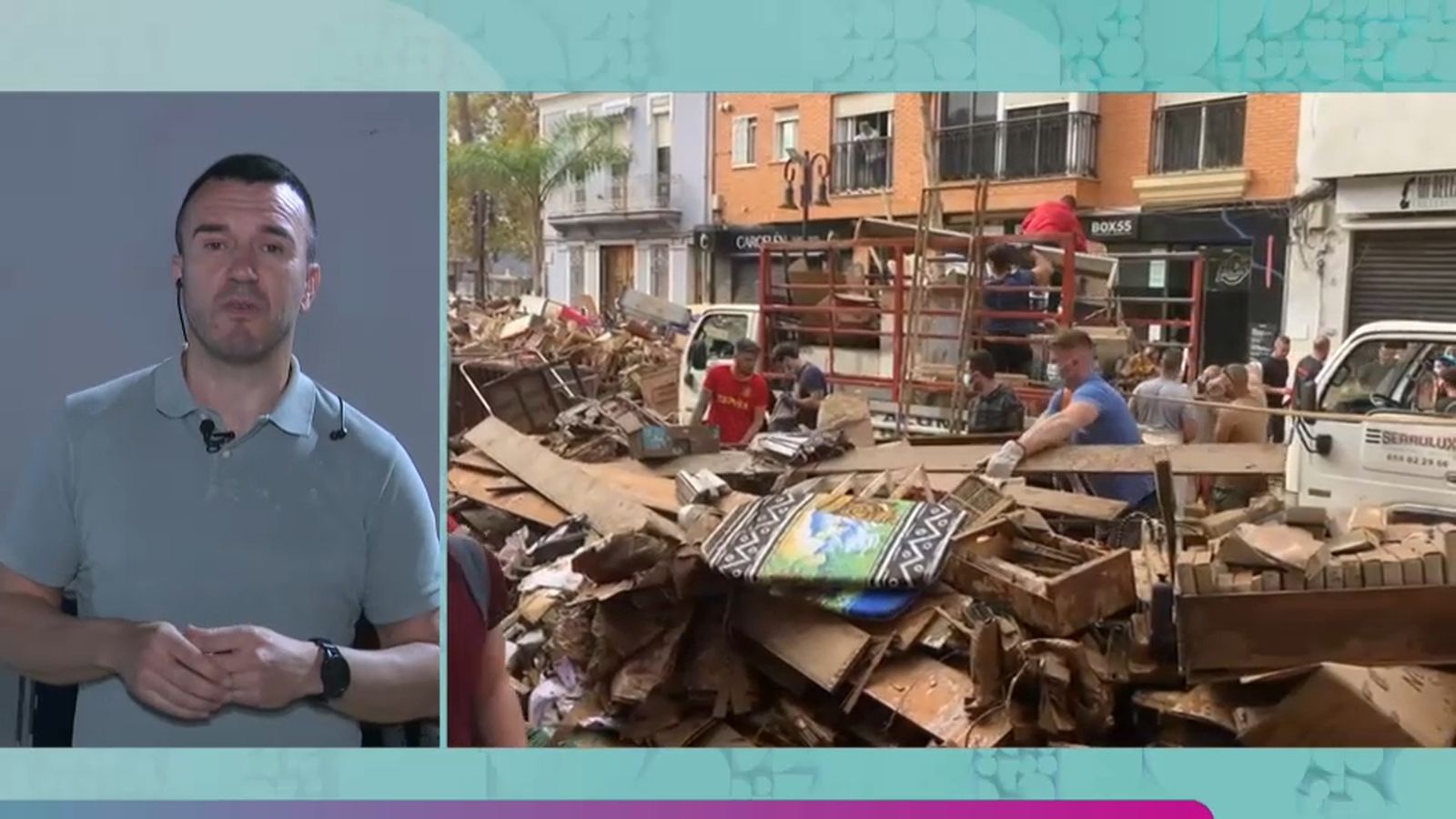 El president de la Diputació és entrevistat en el programa especial de la DANA