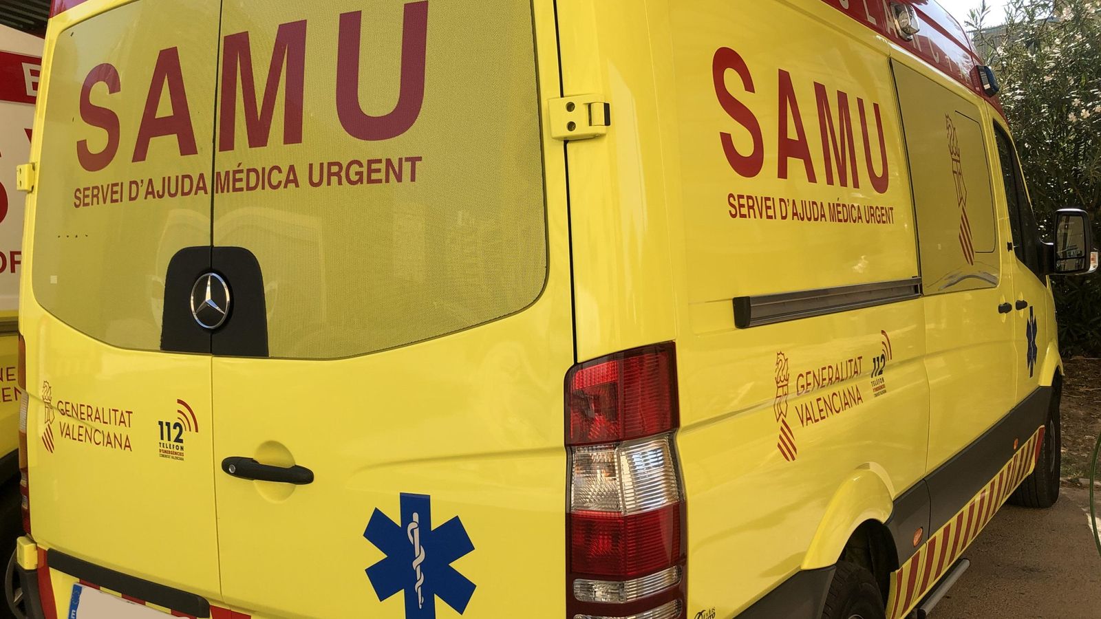 Un vehicle del Samu, en una imatge d'arxiu