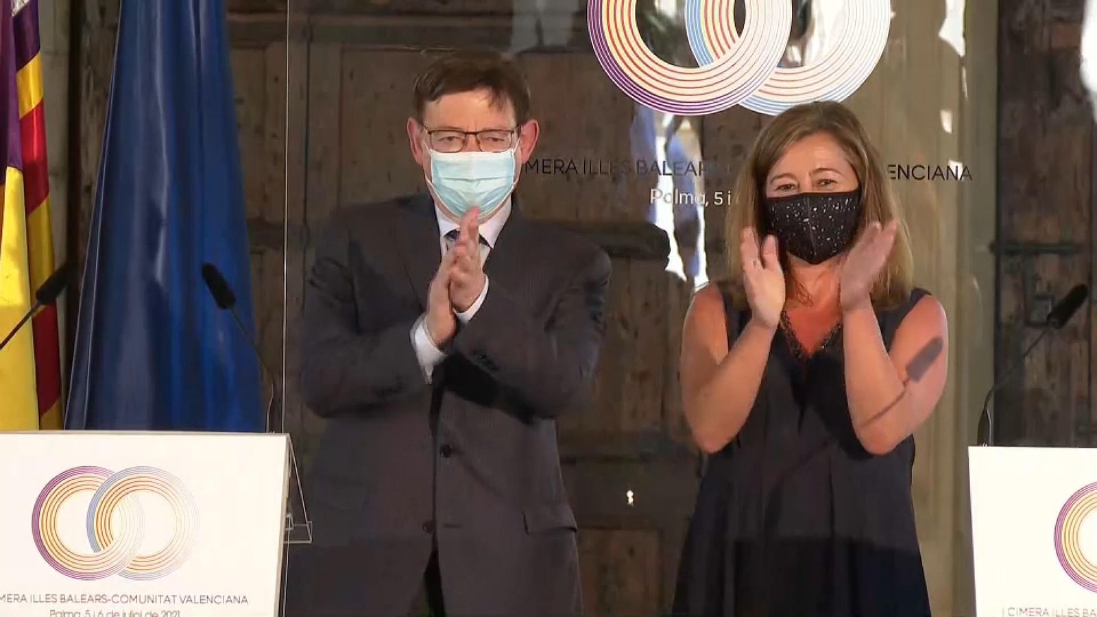 Puig i Armengol, en la cloenda de la cimera