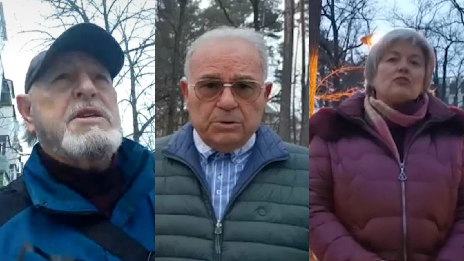 D'esquerra a dreta, el voluntari Mariano García, l'empresari Vicente Carsí i la seua dona Darysa