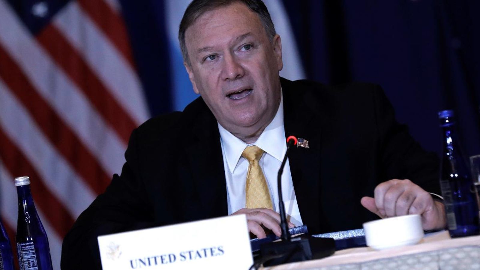El secretari d'Estat dels Estats Units, Mike Pompeo