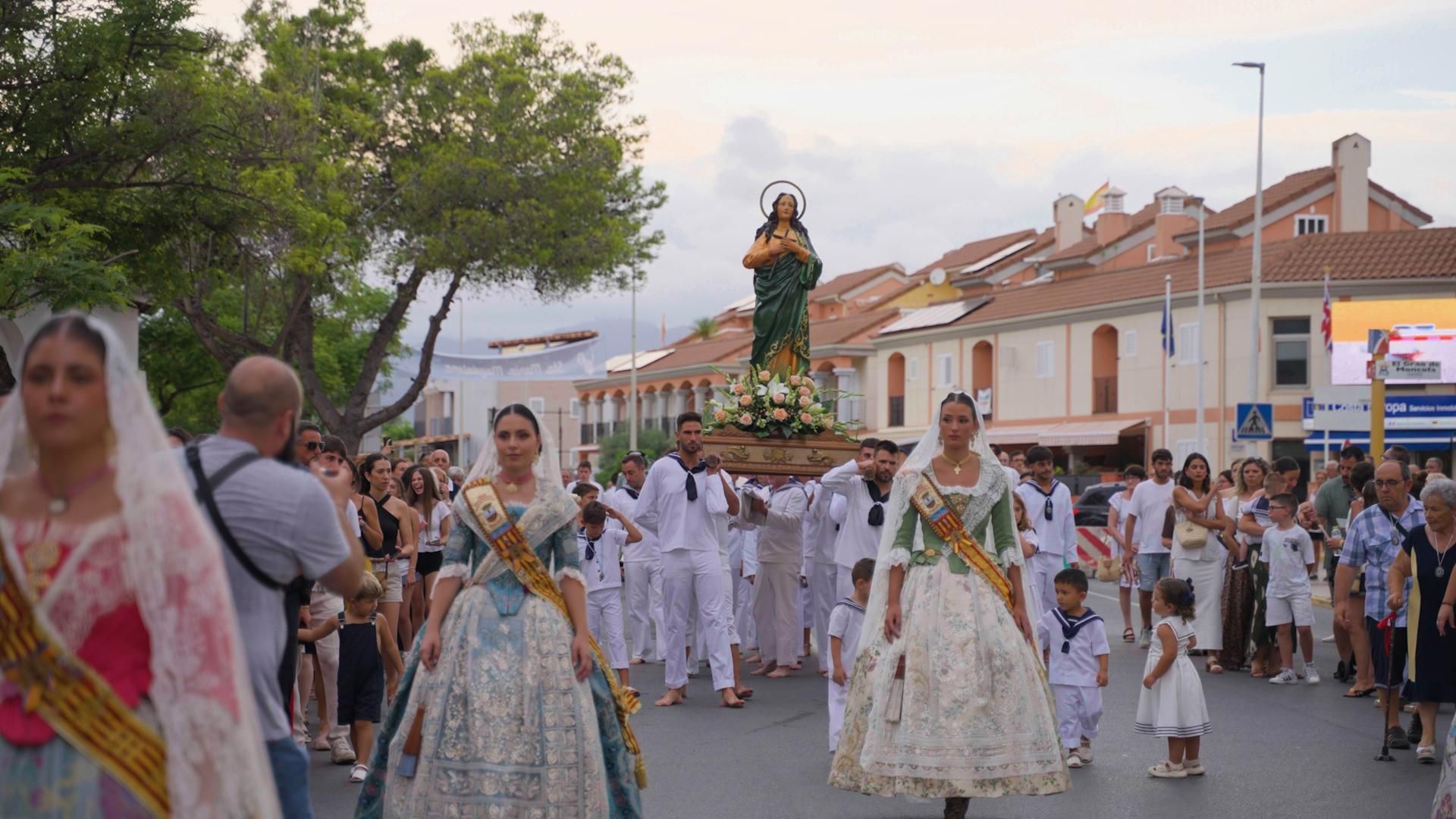 Processó marinera a Moncofa Processó marinera a Moncofa