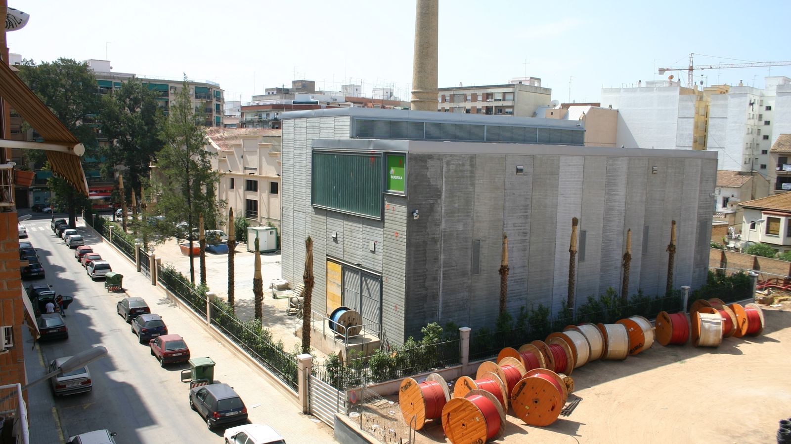 La subestació elèctrica de Patraix, en l'actualitat