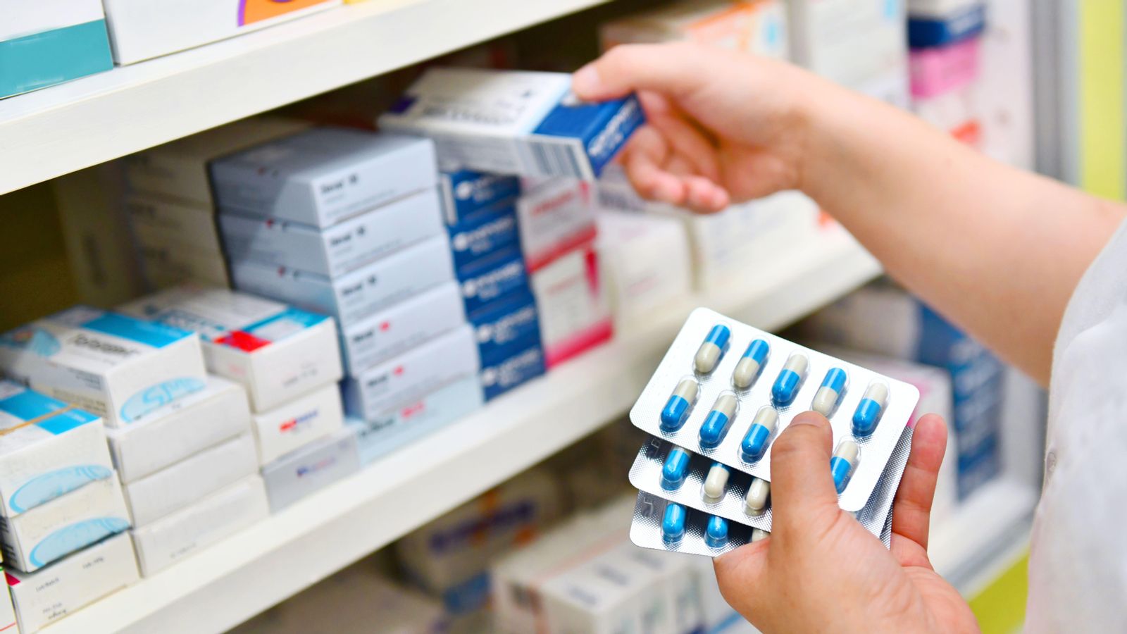 Imatge d'arxiu d'uns medicaments Imatge d'arxiu d'uns medicaments