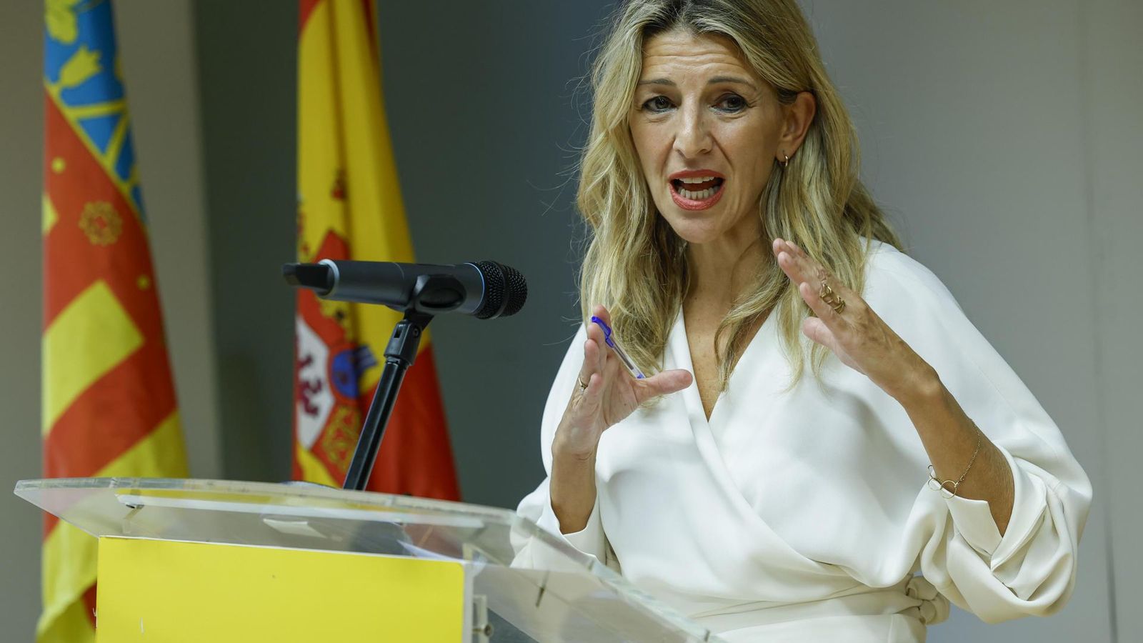 Yolanda Díaz, este dilluns