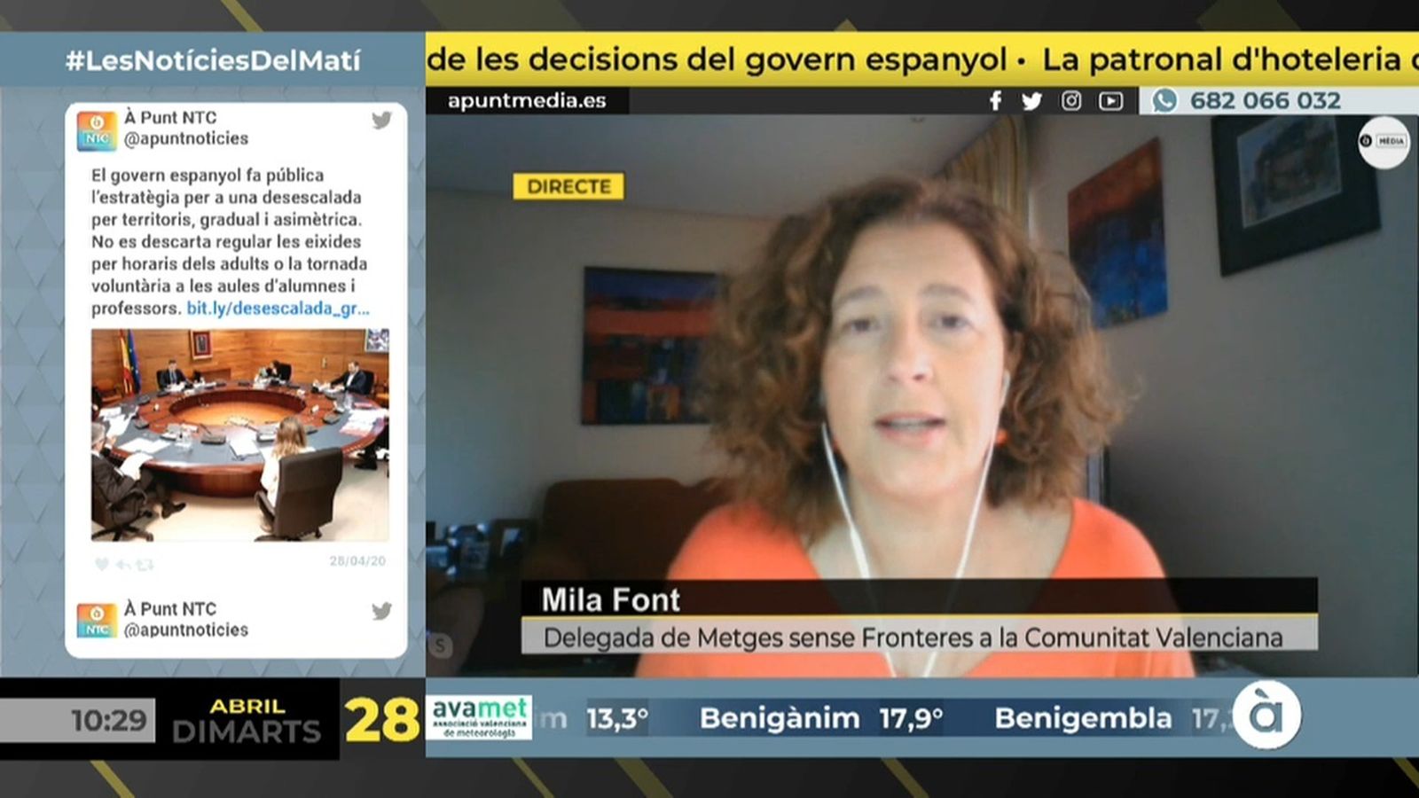 28.04.2020 | NM Mila Font, delegada de MSF