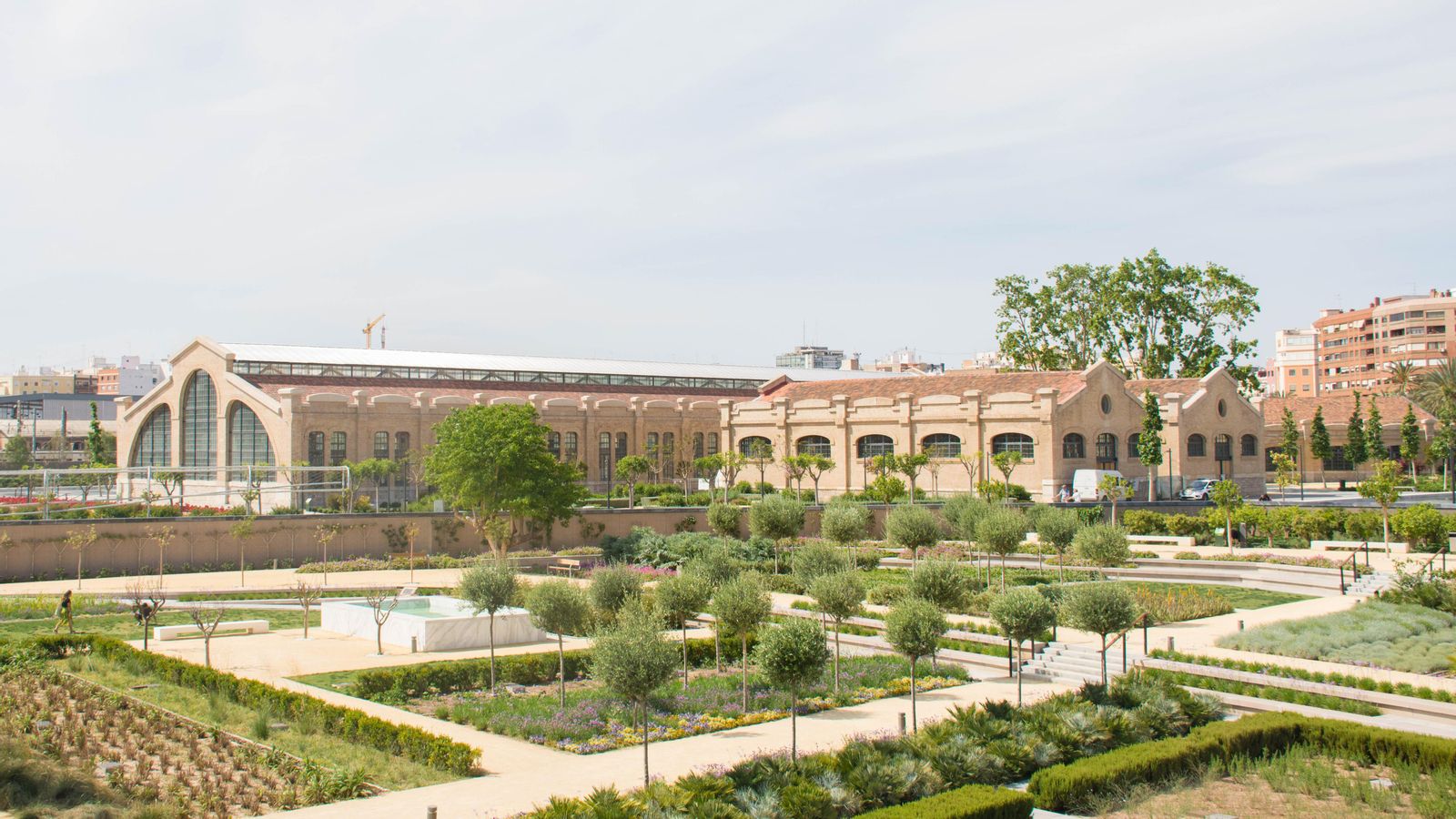 Un recinte del Parc Central de València (arxiu)
