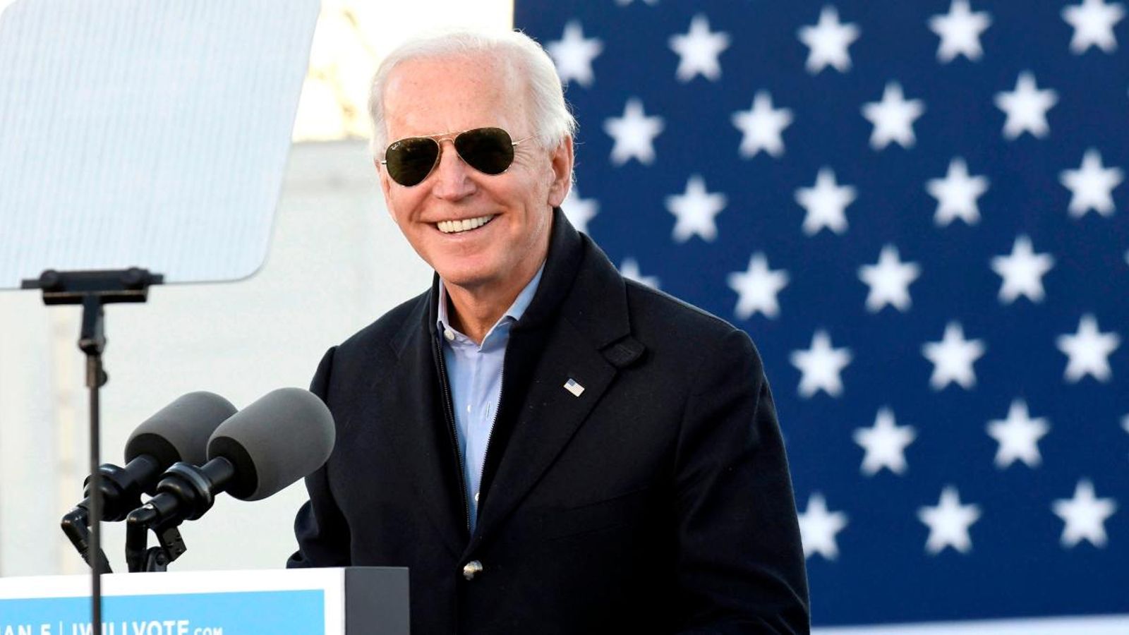 El president electe dels EUA, Joe Biden, durant la campanya electoral