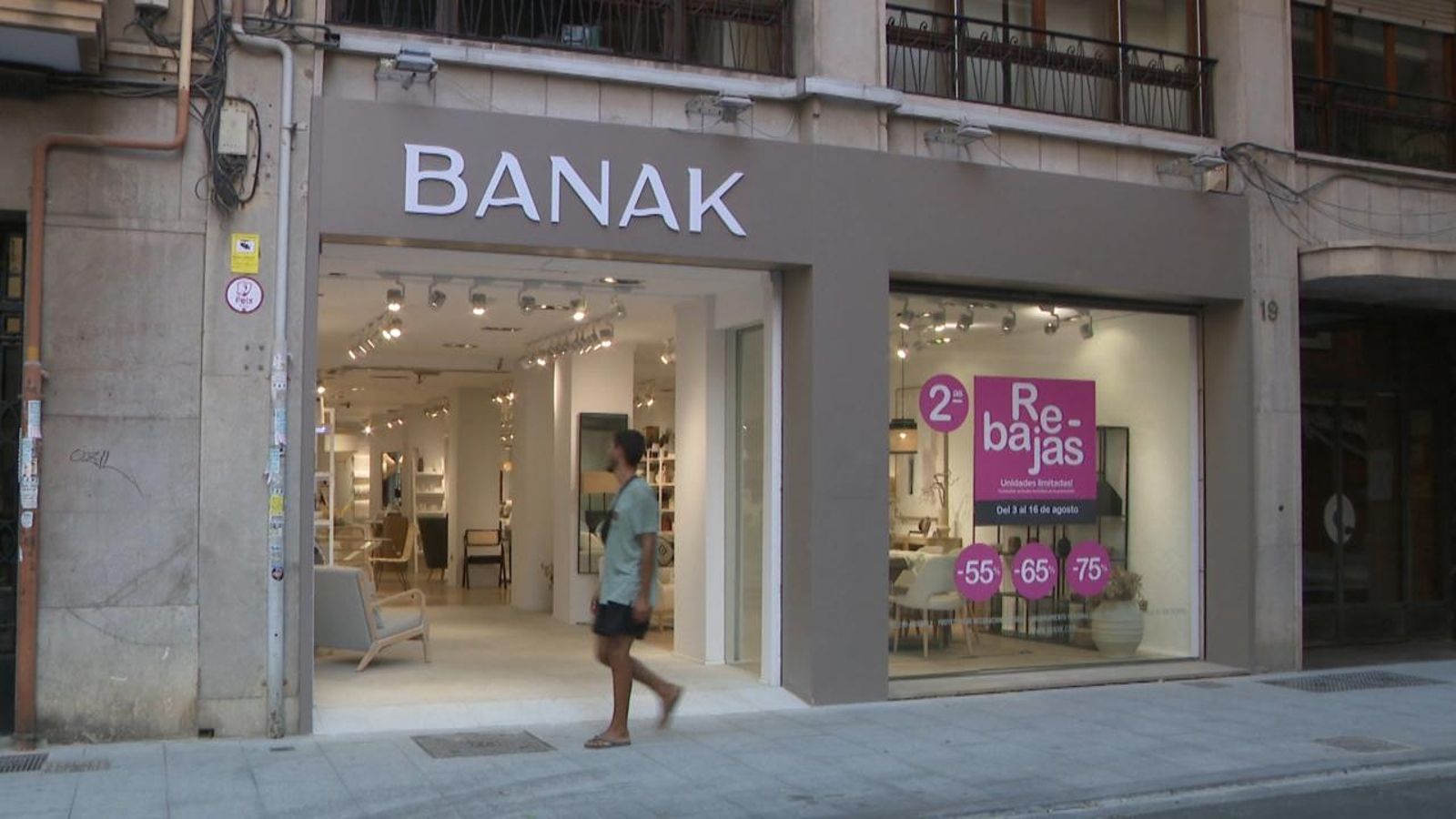 Un comerç del centre de València