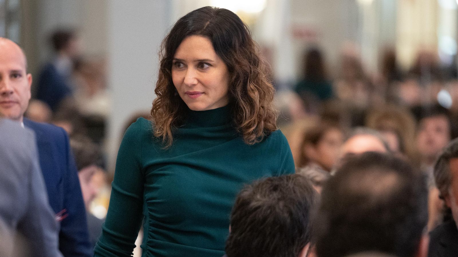 La presidenta de la Comunitat de Madrid, Isabel Díaz Ayuso, aquest dilluns La presidenta de la Comunitat de Madrid, Isabel Díaz Ayuso, aquest dilluns
