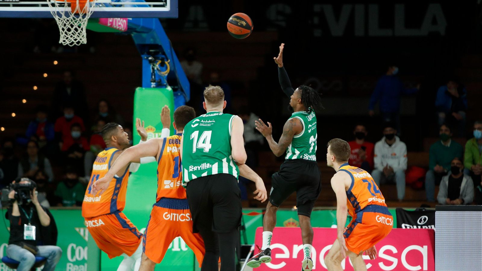 El València Basket perd a casa del Betis