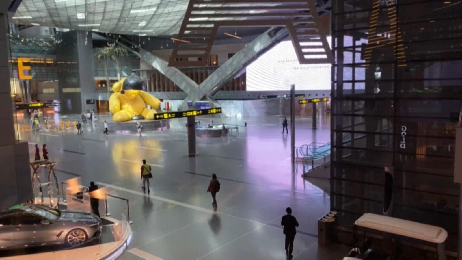 L'aeroport internacional de Doha, en una imatge d'arxiu