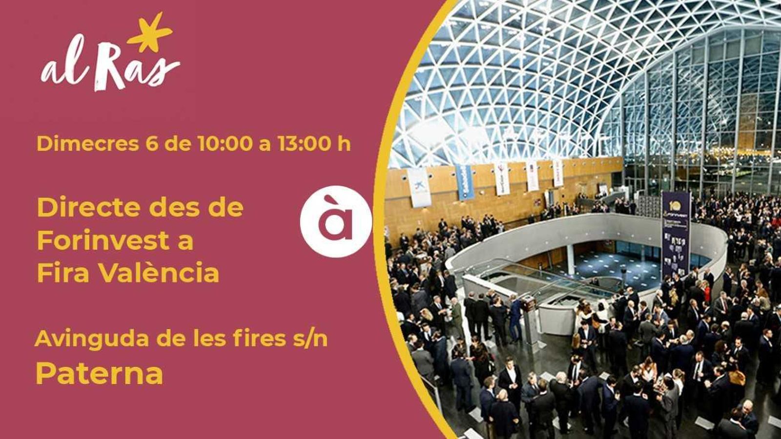 'Al ras' a Fira València