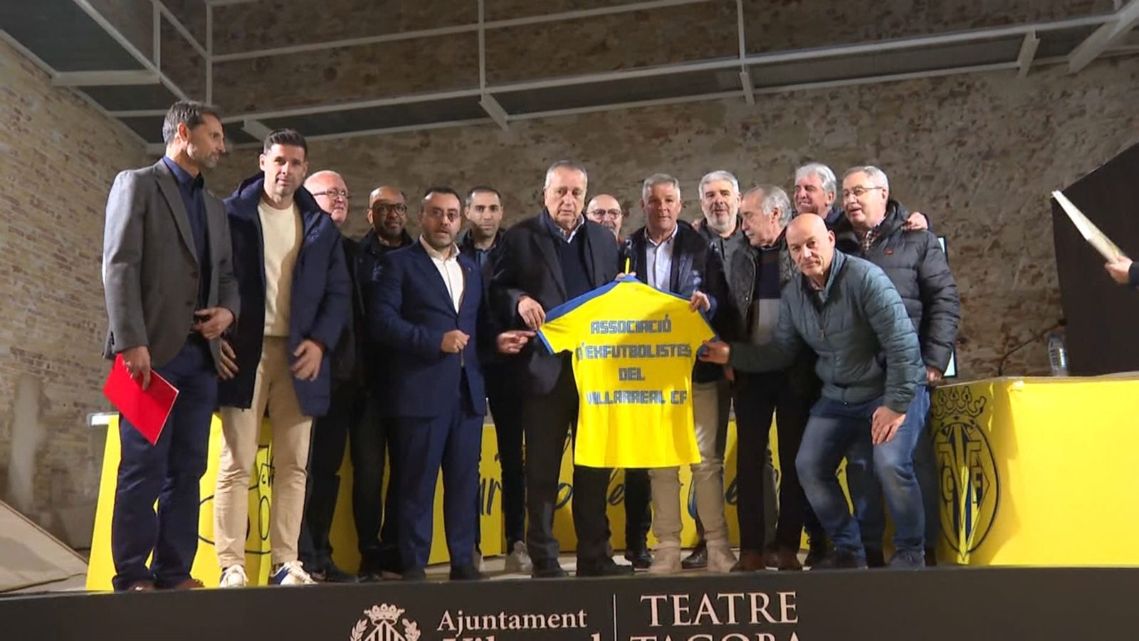 El partit de les llegendes del Vila-real, el 25 de març