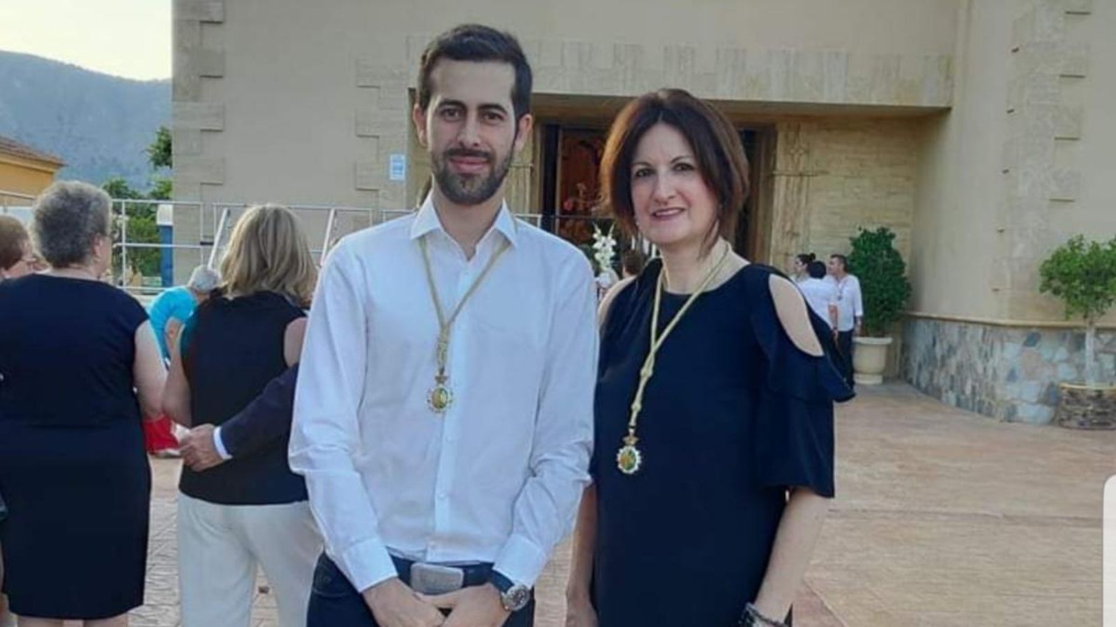 Els regidors de Vox a Oriola José Manuel García i María Asunción Aniorte, en una imarge d'arxiu