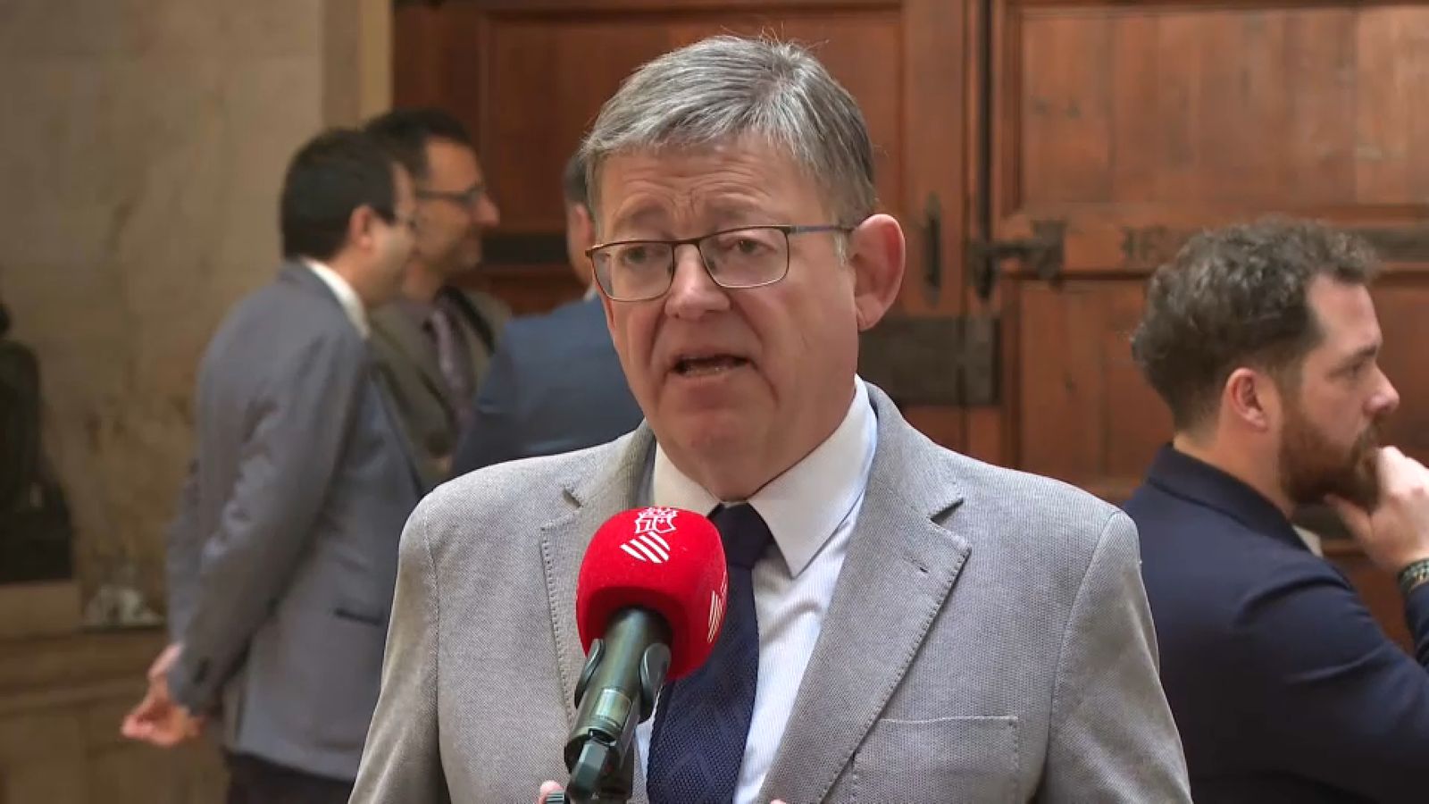 El cap del Consell, en l'acte per a promoure l'ús de l'hidrogen verd que s'ha celebrat al Palau aquest dilluns