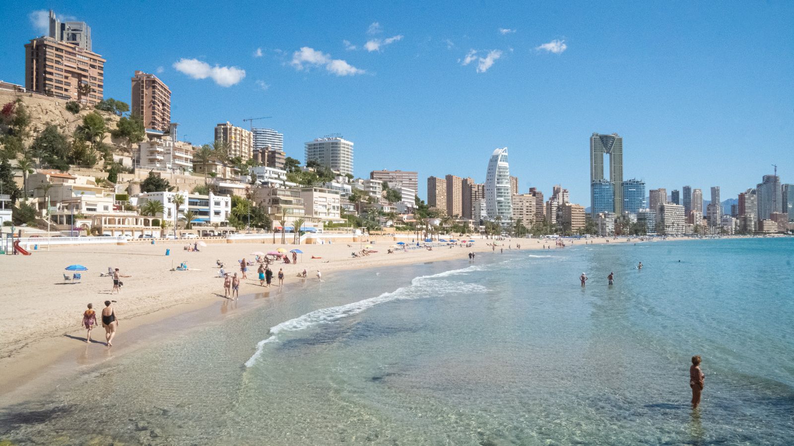 Platja de Ponent, a Benidorm