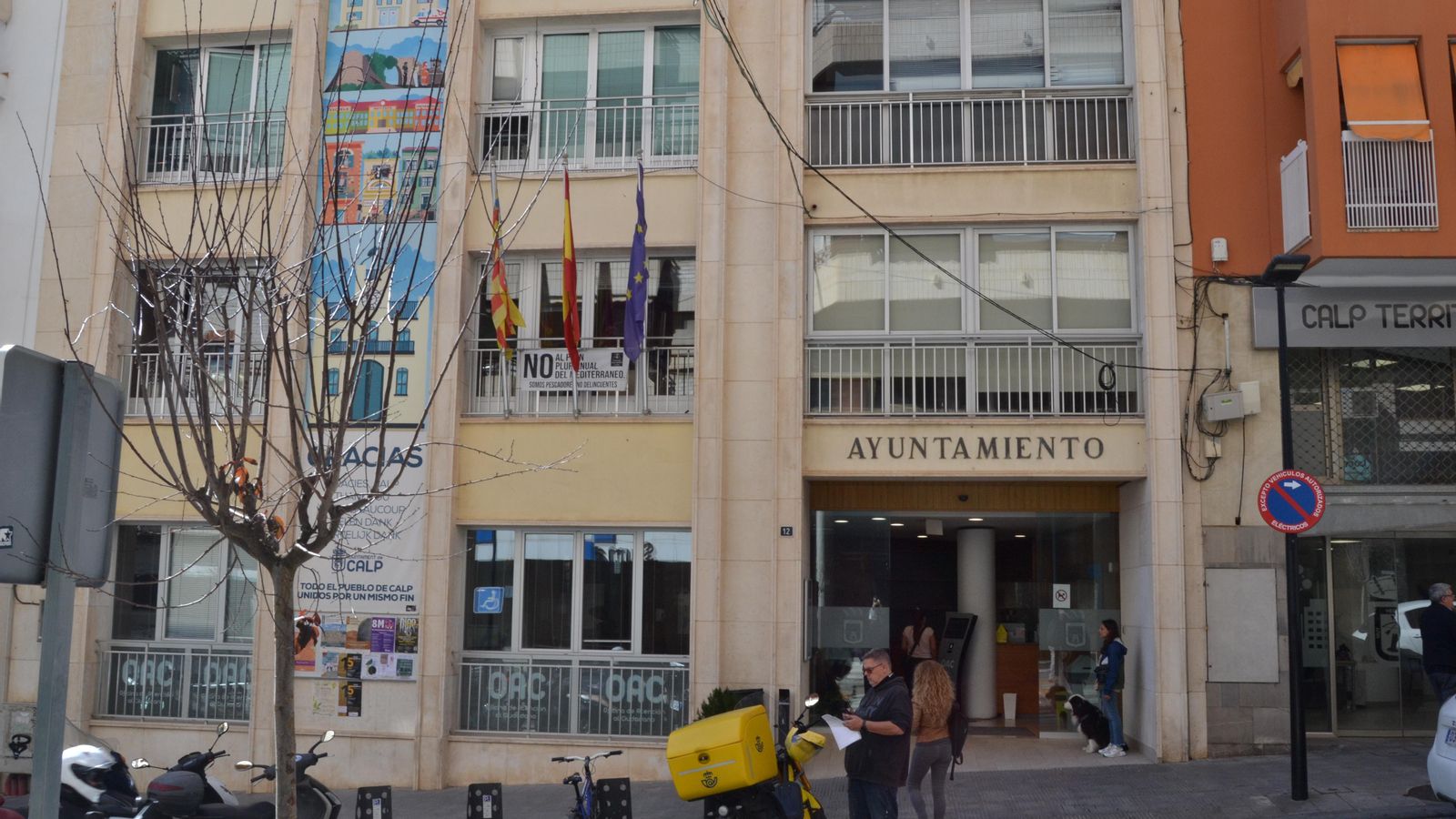 L'Ajuntament de Calp, en una imatge d'arxiu