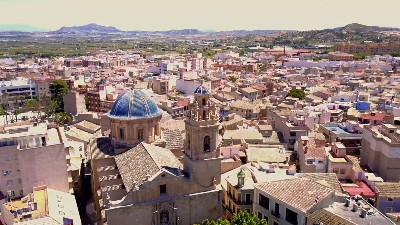 Una panoràmica d'Aspe