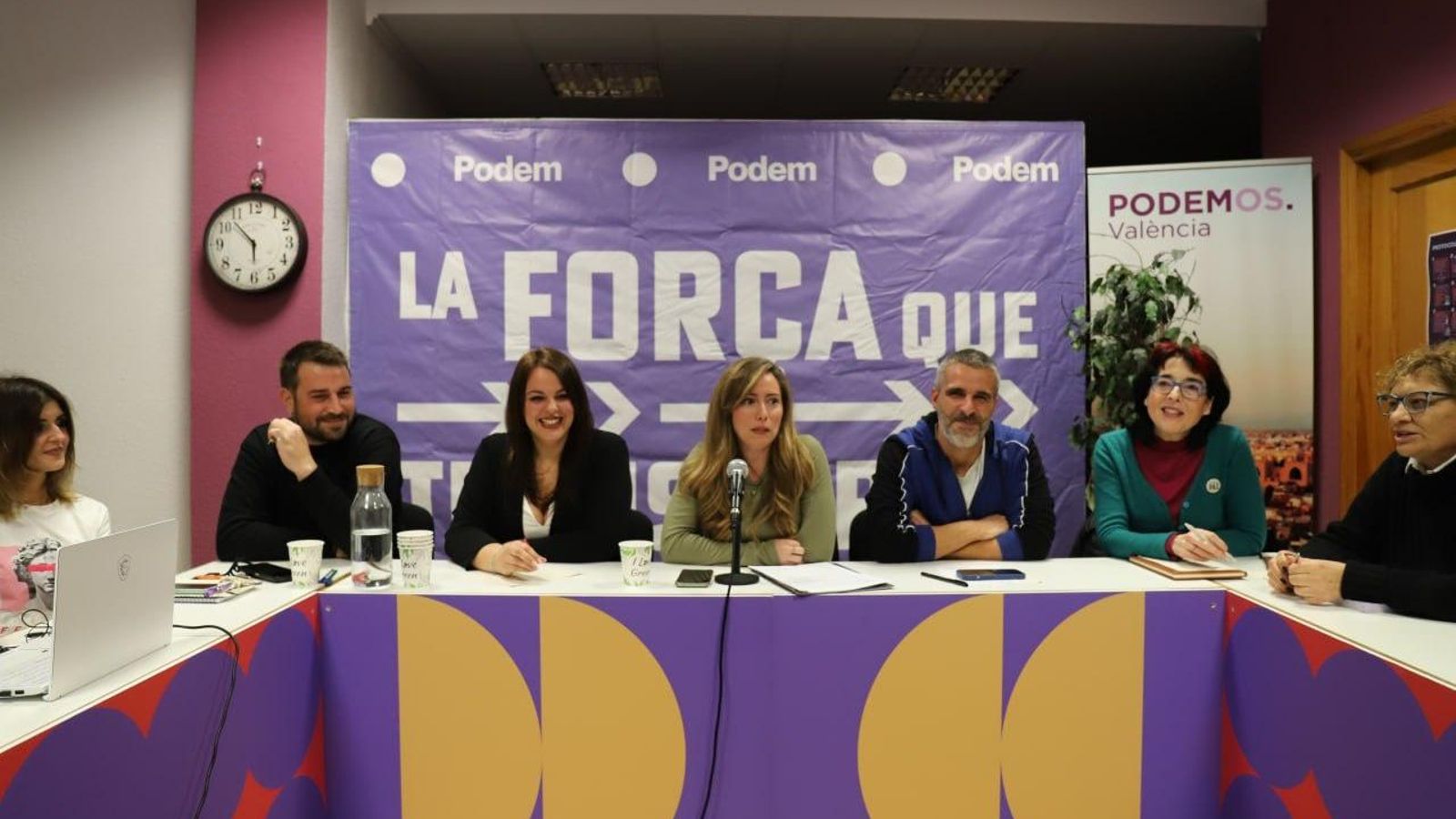 Reunió de la directiva de Podem