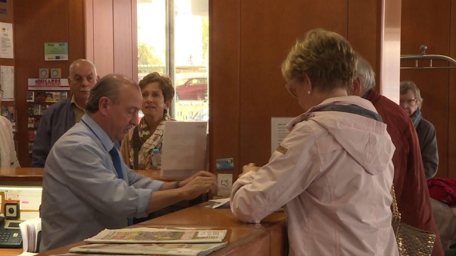 Imatge d'arxiu d'un hotel amb usuaris de l'Imserso